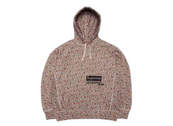 Supreme X COMME des GARCONS MAN Hooded "Pink Flowers"