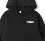 CDG Small Logo Hoodie-BLACK