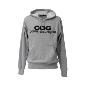 Comme des Garçons Logo HOODIE Grey