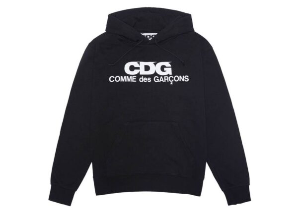 Comme des Garçons HOODED SWEATSHIRT "Black"